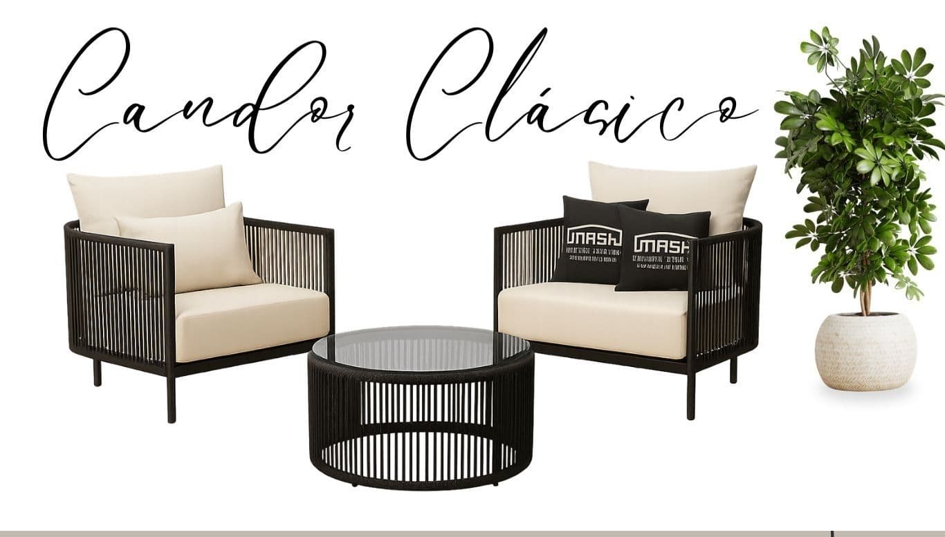 Muebles para patio Candor Clasico