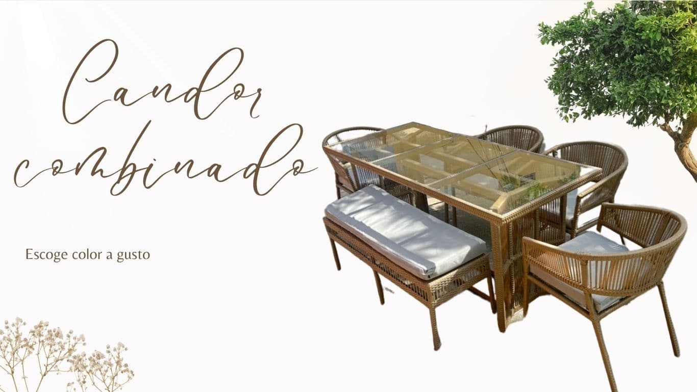 Rombois Set para restaurante o balcon